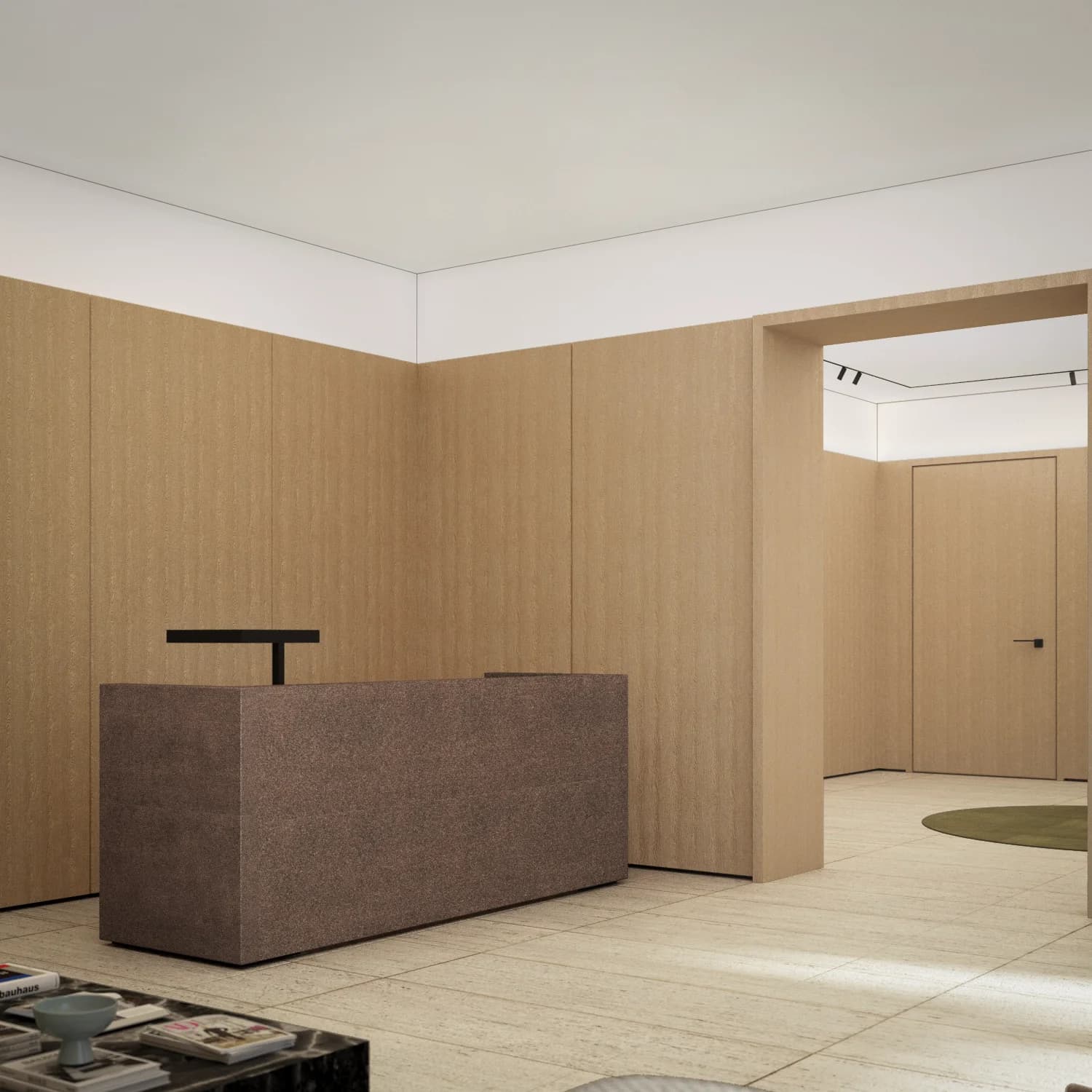 Loom Residences lobby reception