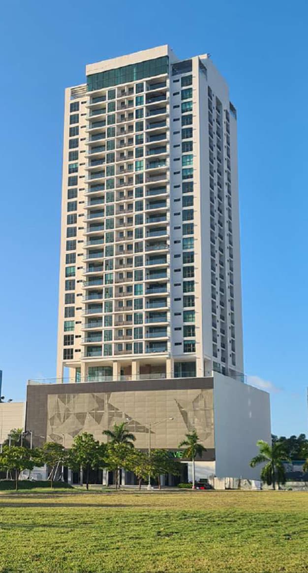 Parkview Residence tower in Costa del Este, Panama City