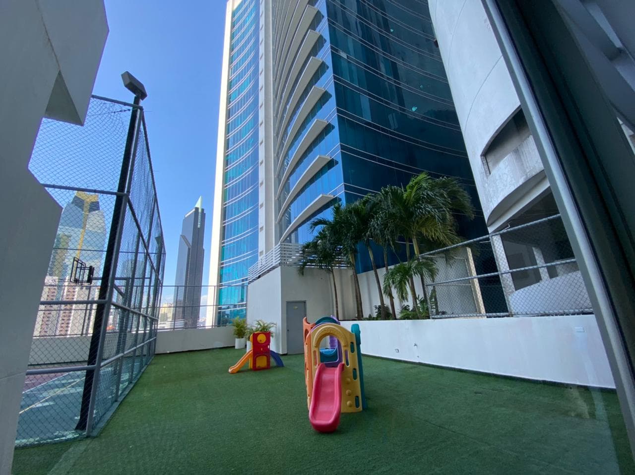 Waters on the Bay children's play area on the amenity terrace