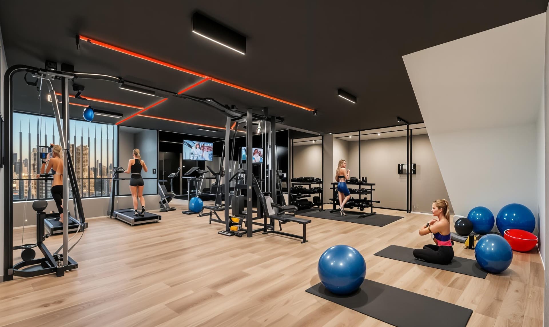 Gym at Cocomare, Coco del Mar