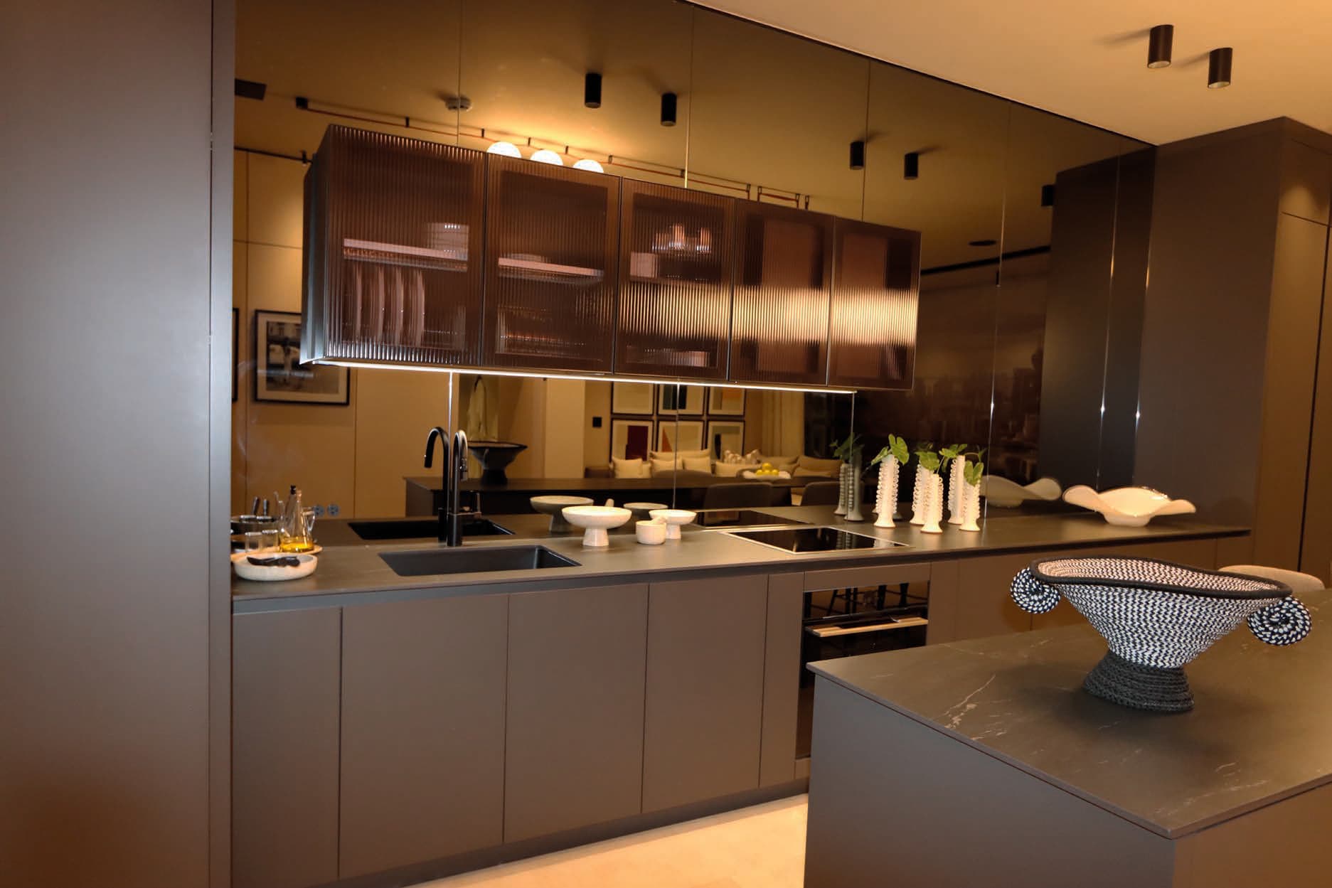 Uptown condo-suite kitchen