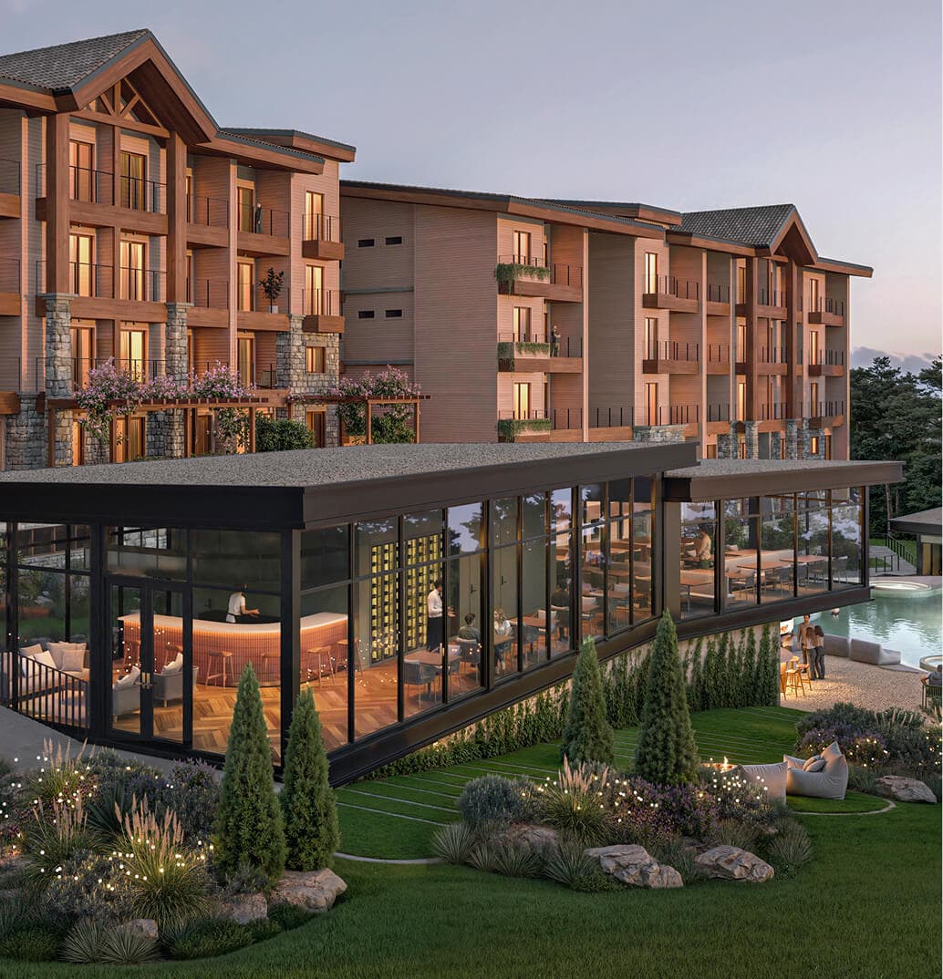 Pinoalto Phase 2 buildings and clubhouse, Boquete