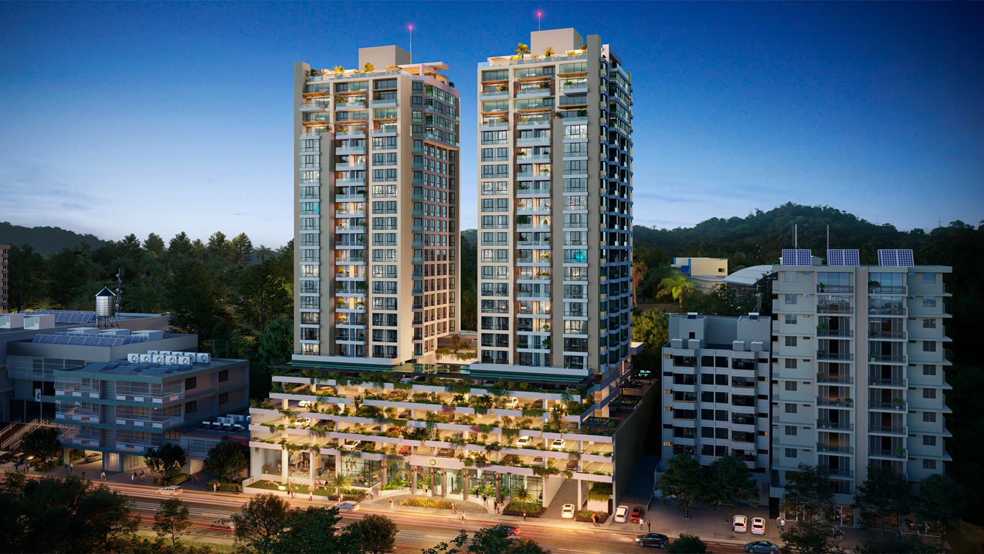 Facade of LOV El Cangrejo in Panama City