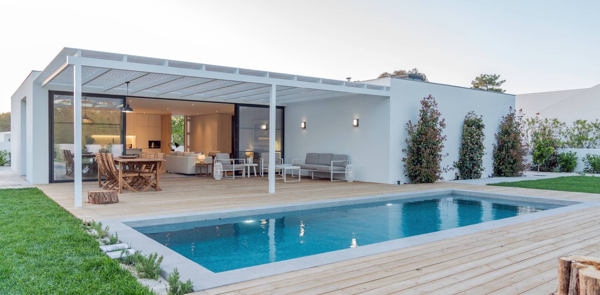 Ocean Villas residence at Casamar with an open terrace and pool