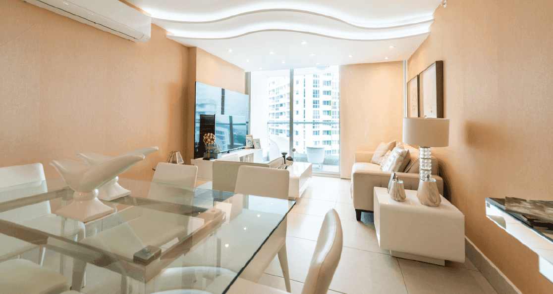 Vivendi Green apartment living and dining room